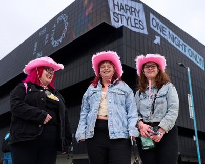 ‘Someone’s paid a grand in cash’: fans camp out in Manchester for first Harry Styles concert since 2023