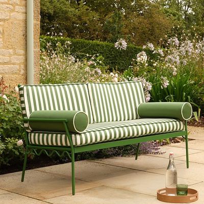 If I was buying a garden bench this year, this super stylish striped George Home number would be the one I’d get – and it’s under £150!