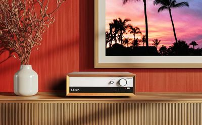 This stylish music streamer blends "state-of-the-art" streaming powers with suave vintage looks