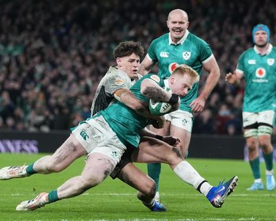 Osborne and wobbly Crowley finish off Wales to keep Ireland in Six Nations hunt