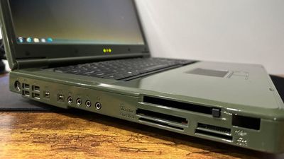 A laptop with more ports than you'd ever need AND two disc drives? — This viral gaming rig from 20 years ago channels peak Alienware energy