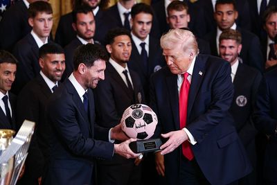 Lionel Messi applauds Donald Trump's Iran rant, as Inter Miami smile for photo op