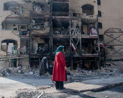 Trump offers vague description of Iran surrender demand – as it happened