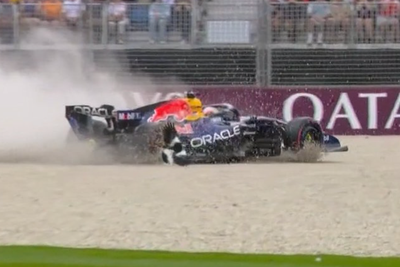 Max Verstappen endures shock crash at start of Australian GP qualifying