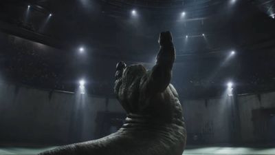 Rotta the Hutt becomes Rotta the cut in our best look yet at Jeremy Allen White's surprisingly jacked Mandalorian and Grogu villain