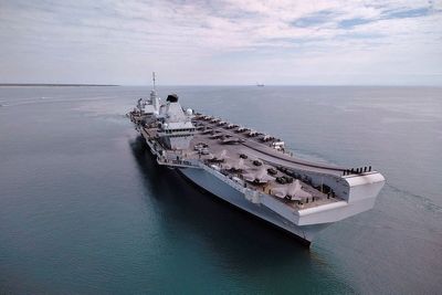 UK preparing aircraft carrier for possible deployment to the Middle East
