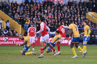 Arsenal’s quadruple bid goes on as they overcome Mansfield test in FA Cup
