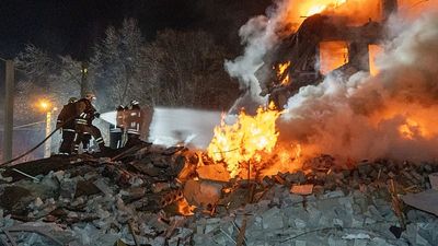 Russian strikes kill nine people across Ukraine