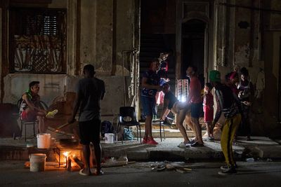 Cuba says crews repaired a large power plant that caused a massive outage