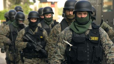 Democrats and powerful justice groups unite to end police access to equipment they shouldn’t even have