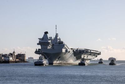 Facts and figures on HMS Prince of Wales as it is prepared for action