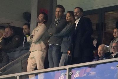 Ryan Reynolds, Blake Lively and Rob Mac watch as Wrexham knocked out of FA Cup