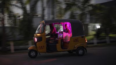 Women take the wheel as rickshaw drivers in northern Nigeria