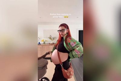 Strictly star Dianne Buswell shows off baby bump as she pokes fun at pregnancy rumours