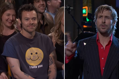 Harry Styles crashes Ryan Gosling’s SNL opening monologue