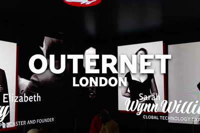 The Independent’s Influence List goes on display at London’s Outernet for International Women’s Day