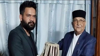Oli’s tabla gift, 'riyaaz' advice to Balen 4 yrs ago turns into Nepal poll’s sharpest irony