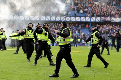Rangers and Celtic fans invade pitch as chaos erupts after Scottish Cup penalty drama