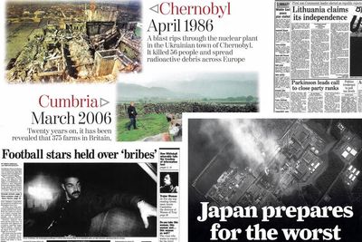 This Week in History: Chernobyl sheep, football bribes and another Mandelson scandal
