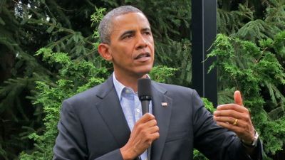 ‘Free and fair elections are under attack’: Obama drops a chilling warning ahead of the midterms, and it’s got everyone paying attention