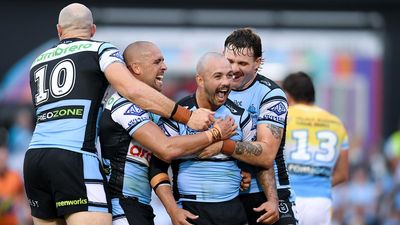 Sharks halves combination the best it's been: Trindall
