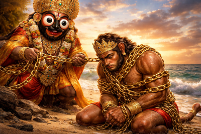 Why Even Ravana Couldn’t Tie Hanuman But Jagannath Did