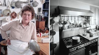 The Minimalist Kitchen is Dead – Julia Child's '60s Kitchen Shows How to Vertically Organize a Cooking Space for Function and Warmth, Rather Than Perfection