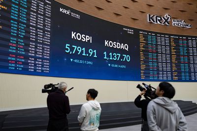 Oil worries and Iran war hammer Asian stocks, with Korea's KOSPI taking the biggest hit