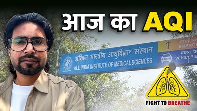 March 9, 2026: ‘Moderate’ AQI at AIIMS, ‘poor’ for Delhi