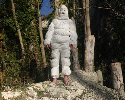 ‘The smell wasn’t healthy’: the artist who wore 24 nappies to highlight sewage pollution – and fell ill