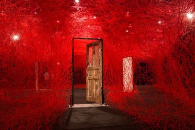 Chiharu Shiota and Yin Xiuzhen at Hayward Gallery: Obsessive melancholy mania