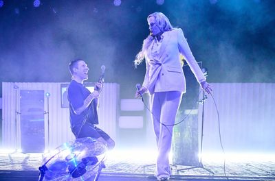 Sleaford Mods review: Gwendoline Christie guests in peak modernist punk