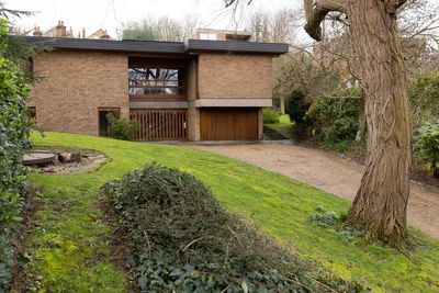 Modernist house in Greenwich with underground tunnel network for sale for £4m