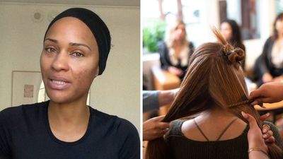 Woman goes to new salon in Los Angeles. She’s appalled when the hairstylist bleaches her hair—without her consent. Then the owner speaks out