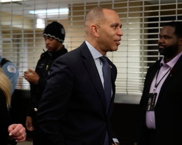 DHS leadership change is not enough to reopen government and start funding department, says Hakeem Jeffries – US politics live