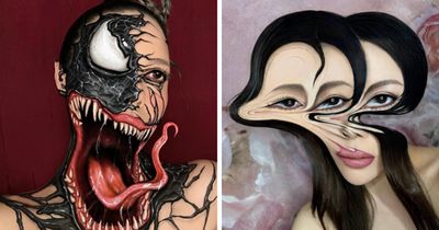 26 Mind-Tricking Makeup Illusions By This Artist That Might Make You Look Twice (New Pics)
