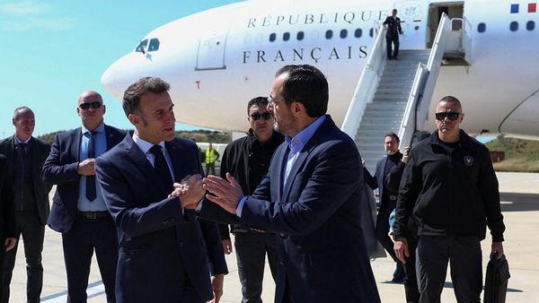 Macron visits Cyprus as Europe tightens security in eastern Mediterranean