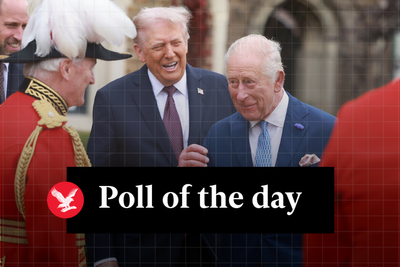 Voices: Poll: Should King Charles still visit the US after Trump-Starmer Iran row?
