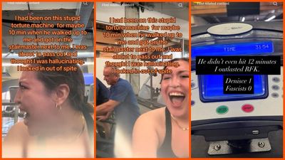 RFK Jr.’s public workout with Kid Rock goes wrong, and two gym-goers have the viral footage