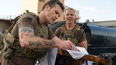 Pete Hegseth’s bold statement on ‘60 Minutes’ didn’t land as planned, thanks to an awkward U.S. Flag Code violation