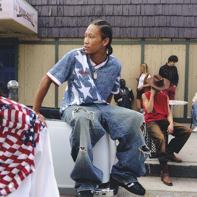 Adidas re-launches classic 1990s United States retro denim kit