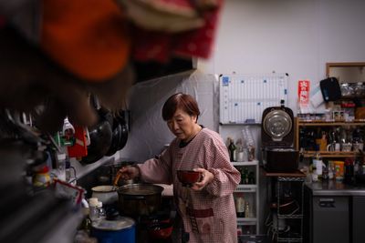 Elderly innkeeper trying to revitalise her town 15 years after Fukushima disaster
