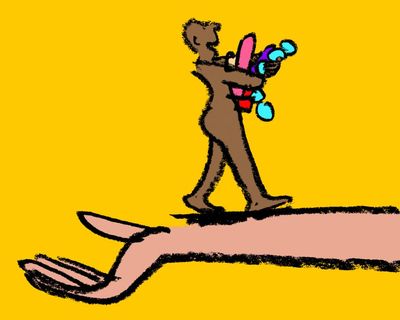 This is how we do it: ‘His cancer diagnosis hit the reset button – we’ve built up quite the collection of toys’