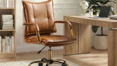I Used to Hate When Guests Noticed My Old Office Chair – But This Ralph Lauren–Inspired Swivel Gets So Many Compliments
