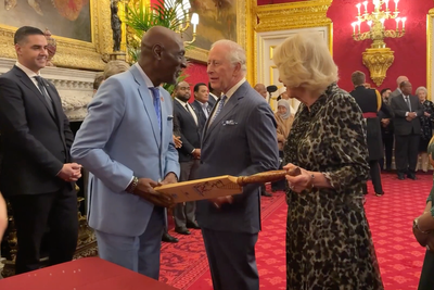 ‘It nearly killed me’: King Charles jokes about trying cricket in Royal Navy