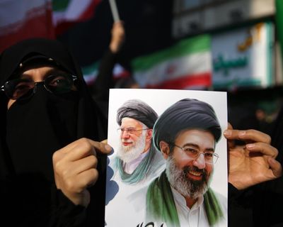 Iran’s new supreme leader is a figure of mystery, but the symbolism is clear: the regime fights on
