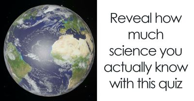 “Do You Understand How The World Works?”: Score 30/34 To Prove It In This Science Quiz