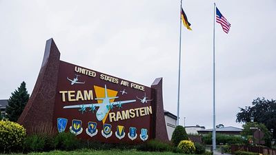 What role does the US base in Germany's Ramstein play in Iran war?