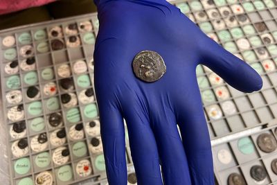 Coin used to pay for bus fare belongs to ancient civilisation