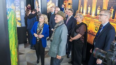 Hope and heritage: French-Iranian photographer Reza's 'Rising Light' exhibition shines in Baku